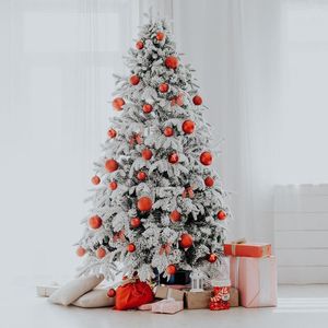Juldekorationer krypterat trädfamiljår lyxiga gåva party konstgjorda för barn adornos de navidad heminredning 50