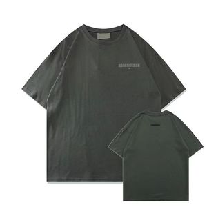 esse tshirt mens 디자이너 T 셔츠 여름 패션 simplesolid 검은 편지 인쇄 tshirts 탑 백인 남자 셔츠 캐주얼 한 느슨한 재킷 스톱