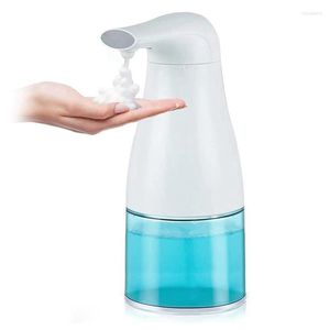 Conjunto de acessórios de banho Dispensador automático de sabonete para mãos sem toque 250 ml Dispensadores de bancada para banheiro cozinha El