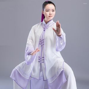 Этническая одежда китайская униформа тайачи, костюмы для боевых искусств кунгфу, костюмы для костюма Wushu Tai Chi TA2565