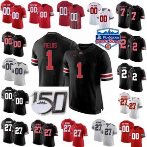 2023 Ohio State Buckeyes Fußballtrikot 7 C.J. Stroud Henderson Jaxon Smith-Njigba Marvin Harrison Jr. Williams Egbuka TUIMOLOAU OSU