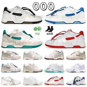2023 designer casual shoes out of office platform leather vintage white blue red green light blue brown black yellow scarpe flat loafers mens womens sneaker trainers