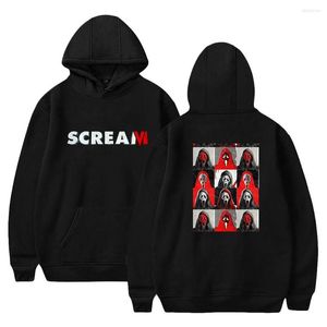 Men's Hoodies Scream VI 2023 Movie Long Sleeve Sweatshirts Women Men's Hoodie Harajuku Streetwear Unisex Clothes