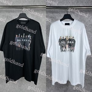 新しいピュアコットンショートスリーブシャツカジュアルメンズ女性プリントTシャツ贅沢な屋外ティースポーツメンズタンクトップ