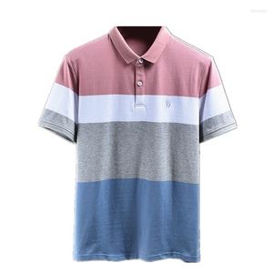 Men's Polos High Quality Goods! Find Out The Leakage Of Foreign Trade Polo Shirt Men's Tail Goods Summer Fashion Lapel Cut Label Short