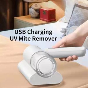 Luddrullar borstar elektrisk UV -kvalster Remover Housion Bed Madrass Sofa Pillows Borttagning Instrument Vattentät Mini Dammsugare 230613