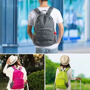 Unisex Folding Travel Backpack Bag Large Capacity Versatile Utility Mountaineering Backpack Handbag Luggage Outdoor Storage Bags