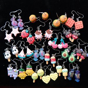 Charm Cute Food Orecchini Drop Earring Candy Costume Trendy Style Donna Ragazza Gioielli Ciondola Consegna Smtdv