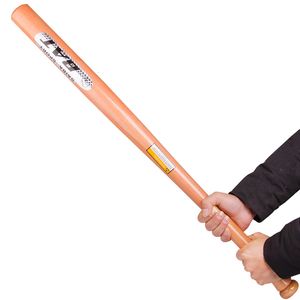 Andra sportartiklar 53-83 cm solid trä baseball bat professionell lövträ baseball stick softball utomhus sport fitness utrustning självförsvar 230613