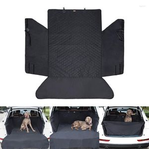 Dog Car Seat Covers Pet Cargo Liner For SUVs Waterproof Trunk Cover Non-Slip Floor Mat Sedans Cats Scratchproof