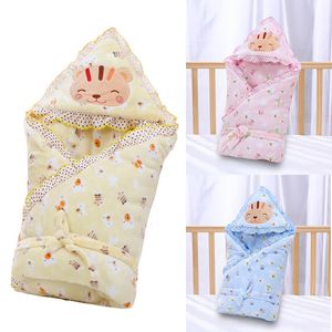 Filtar Swaddling 90x90cm baby filtflannel quiltad kort filtwarmth mjuk quiltautumnwinterborn swaddleshockproof filtbaby quilt 230613