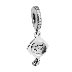 Silber Fit Pandora Charm Armband Europäische Sier Charms Schlangenperlen Arzt Hut Anhänger Diy Kette Für Frauen Armreif Halskette Schmuck Dr Dh6Rz