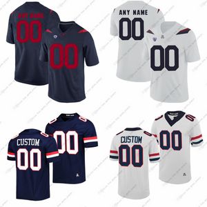 Camisas personalizadas de futebol americano universitário NCAA Arizona Wildcats Hunter Hyatt Jones Lemonious-Craig McMillan Riley Wilson Burnett Hart McLachlan Miranda Powell Thomas Baker