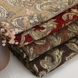 Tecido engrossado para sofá tecido chenille estofamento jacquard para costura capa de sofá fronha fronha por metros 230613