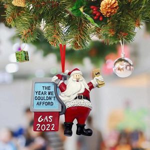 Charms grossisttrenden söt jultomten pendell julgran dekorationer hängande xmas party smycken tillbehör år gåvor
