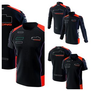 2023 Moto Team Racing Suit Short-Sleeved Round Neck Tee Racing Sports Suit Official med samma stil kan anpassas