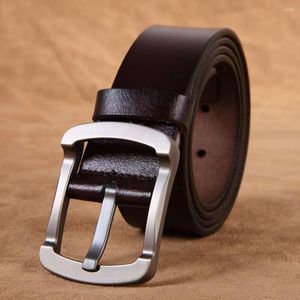 Belts Wide Chic Metal Buckle Men Waist Belt Great Durability Business Thick Gift
