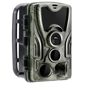 Câmeras de caça HC 801 Câmera de caça Trail Night Version 16MP 1080P Wildlife Po Traps 0.3s Trigger Hunt Câmera infravermelha de vigilância por vídeo 230614