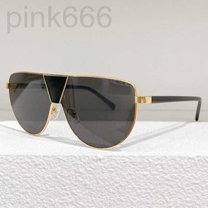 Sunglasses Designer Italy Style Round Big Face Pure Titanium Men Outdoor Solar Glasses Women Fashion Eyewear 5QM6