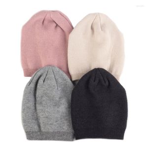 Beralar Sevimli Şeker Renkli Çocuklar Bebek Örme Beanie Casual Sold Cap Kız Erkek Yumuşak Yürümeye Başlayan Çocuklar Kış Isıtıcı Açık Şapka