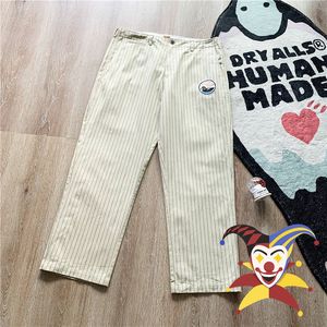 Men's Pants ss Human Made Pants Men Women 1 1 Quality High Street Vintage Cargo Straight Stripe Trousers 230615