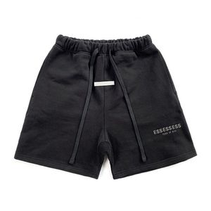 Shorts designers homens letra impressa esportes masculinos casuais casuais de tamanho de tamanho grande joelho de cordão 759