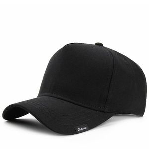 Man Hard Top Large Sport Cap Male Oversize Cotton Sun Hat Adult Plus Size Polyester Dry Quickly Baseball Caps 5660cm 6065cm 220314253u