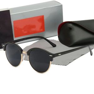 Classic brand new wayfarer luxury square sunglasses men women acetate frame with ray glass lenses sun glasses for male UV400 16 color