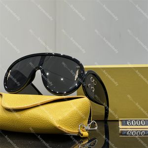 Novos óculos de sol com lentes conjuntas, letras com marca d'água, personalidade, óculos de sol com armação grande