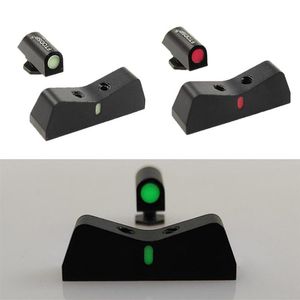 Ny omfattning Big Dot Night Sights Pistols Front och BAKEL Glow in the Dark for G17 17L 19 22 23 2425 26 27 28 31 32 3377707272613