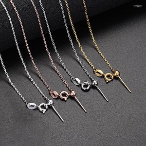 Kedjor Fashion Chain Necklace Collar Pendant Jewelry Fashionable Charm Accessories Friends Women's Party Anpassade gåvor