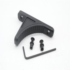 New Tactical Foregrip Impugnatura anteriore Vertical Grip Rail per Key Mod Handguard Alluminio nero 6395165210F