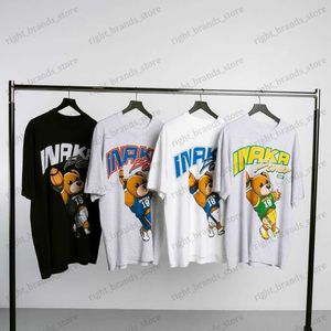Herren T-Shirts Inaka Shirt Inaka Madness Basketball Style Daily Premium Inaka Shirt Siebdruck T-Shirt US-Größe T230615