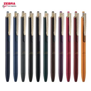 Gel Pens Japan Zebra Sarasa Grand Vintage Metal Gel Pens 11レトロカラーインク0.5mm弾丸細かい点スムーズな書き込みペンビジネスオフィス230615