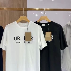 남성 T 셔츠 디자이너면 드레스 재료 월 크기 흑백 패션 남자 여자 티스 여름 짧은 소매 tshirt 편지