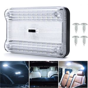 Universal 12V 36 LED Car Interior Lights Roof Ceiling Trunk Dome Reading Lamp White Automobile Night Light 6000K