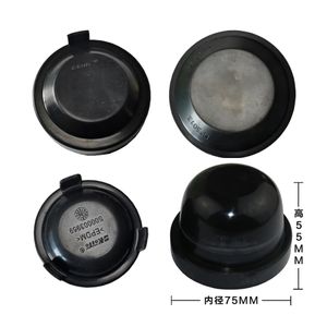 For Roewe I6 RX5 16-20 RX3 350 10-15 Low High Beam Rubber Headlight Rear Cover Dust-proof Waterproof Cap Refitting Parts 1PCS