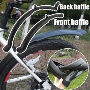 Bike Fender 1 Pair Bicycle Mudguard Mountain Bike Fenders Set Mudguards Bicycle Mudguard Wings For Bicycle Front And Rear Fenders Durable 230614