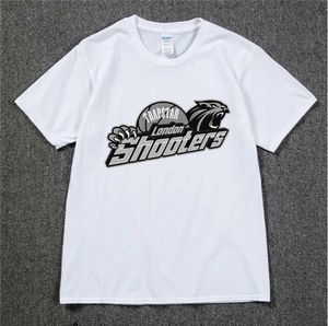 メンズTシャツトラプスターロンドンTシャツ男性女性夏半袖Tシャツヒップホップストリートウェアハラジュクルーズトップスティダルフローデザイン557ess