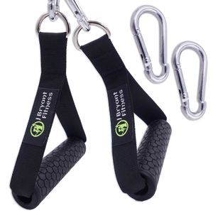 Widerstandsbänder 1 Paar Gym-Griffe Anti-Rutsch-Griff Starkes Nylon-Gurtband Fitness Hochleistungs-Kabelmaschinen-Workout-Ausrüstung 230614