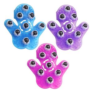 Massager całego ciała rękawiczka Roller Bal Bal Bel Relaks Relaks Massager Narzędzia do szyi tylne pośladki masaż 360 ﾰ Przewiń koraliki magnetyczne narzędzie relaksujące