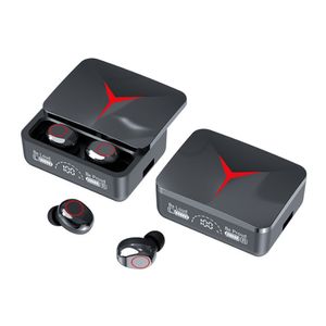 M90 Pro Wireless Earbuds Hörlurar 5.3 Buller avbryter hörlurar med laddningsfodral Waterproof HiFi Sound i öronhuvudet för sportkörningsträning