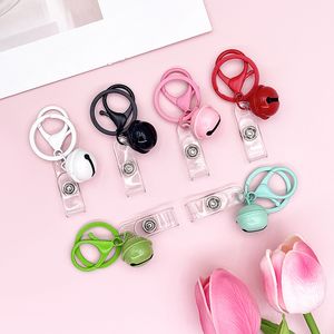 Creative Party Gift 9 Color Keychains Car Bag Fashion Pendant With Bell Keychain Back-to-School Gift