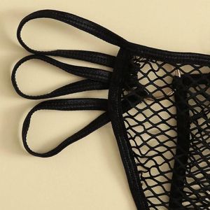 Conjuntos de sutiãs de renda Lingerie sexy transparente Pornô Roupa íntima erótica Conjunto de sutiãs com alça transparente Pijamas