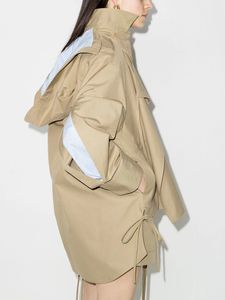 Women's Outerwear Jackets Coats luxury brand designer anagram logo Denim Tanning fabric work suit short jacket Hooded short Parka