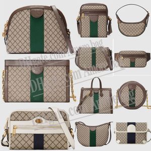 Lüks Klasik Tasarımcı Çantalar Ophidia Çanta Kadın Omuz Crossbody Çanta Tote Alışveriş Messenger Crossbody Çantalar Çantalar Moda Kabuk Çantası