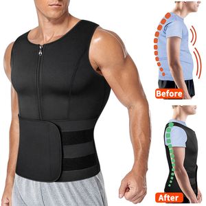 Back Support Adjustable Clavicle Posture Corrector Men Woemen Upper Brace Shoulder Lumbar Belt Corset Correction 230614