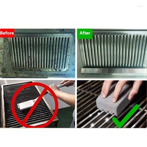Tools 1/2Pcs BBQ Grill Cleaning Brick Block Barbecue Stone Racks Stains Grease Cleaner Kitchen Decorate Gadgets
