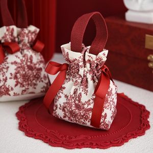 Подарочная упаковка Canvas Candy Bags Свадебные коробки обручальные