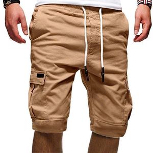 Men's Summer Cargo Shorts-long Cotton Twill Straight Leg for Work Ourdoor Relax Fit Mens Shorts High Version Pants